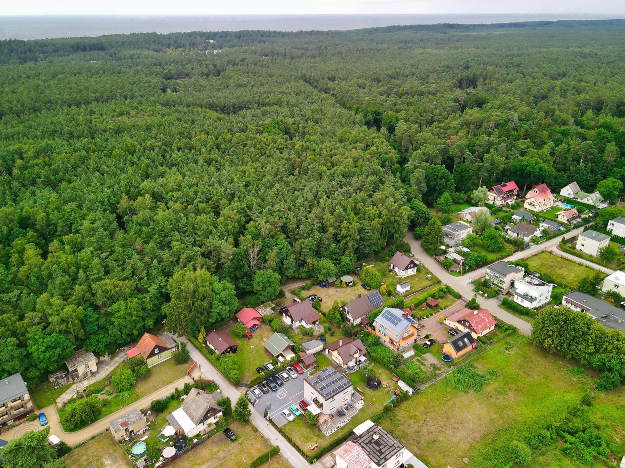 Pokoje Zacisze Lesne Стеґна Екстер'єр фото