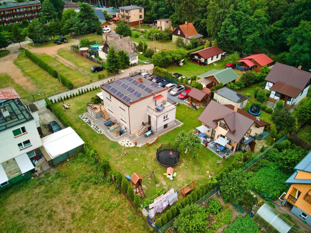 Pokoje Zacisze Lesne Стеґна Екстер'єр фото